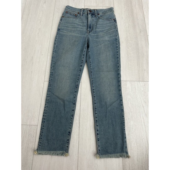 Madewell Denim - NWT Madewell The Perfect Vintage Jean Sz 27 Blue Hoyne Wash Tapered Jeans